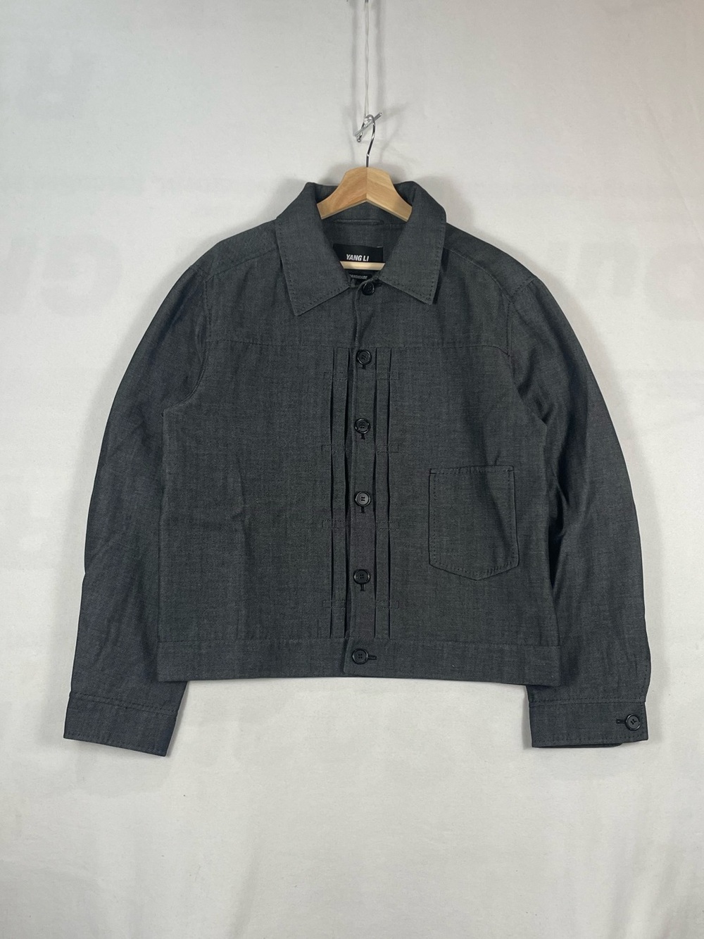 BNWT YANG LI 2015 DBF Blouson Type 1 Trucker Wool Cotton Jacket Sz 50 Fits M